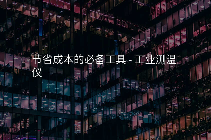 节省成本的必备工具 - 工业测温仪