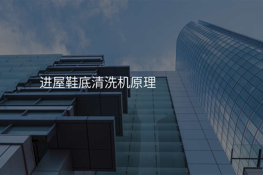 进屋鞋底清洗机原理
