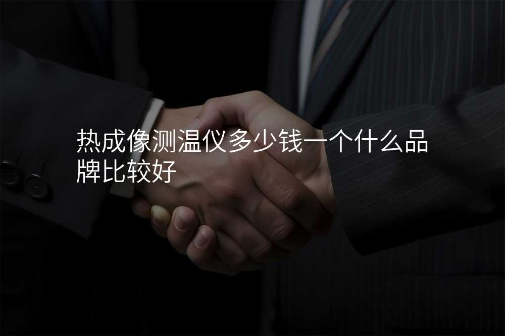 热成像测温仪多少钱一个什么品牌比较好