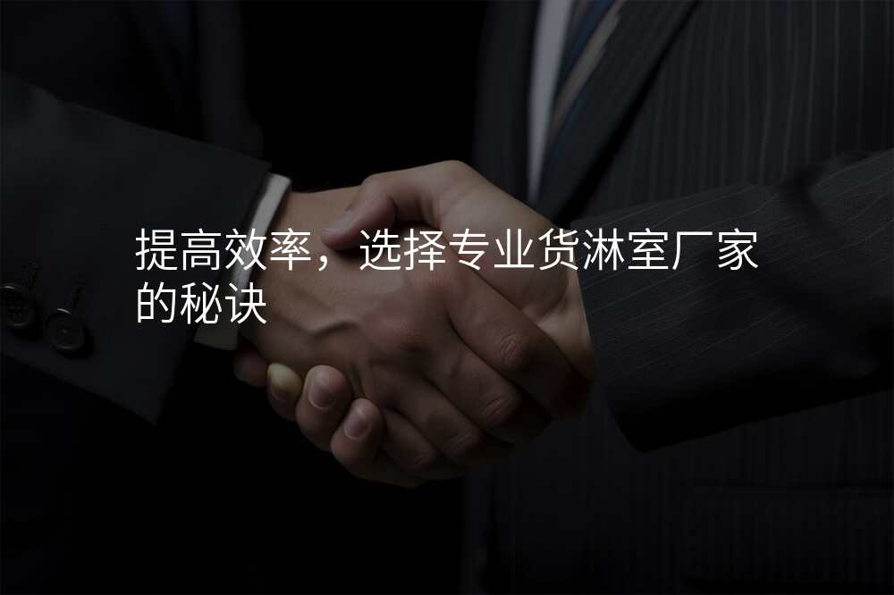 提高效率,选择专业货淋室厂家的秘诀