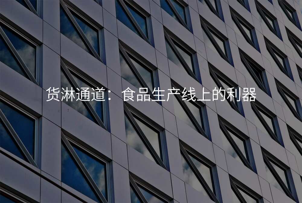 货淋通道:食品生产线上的利器