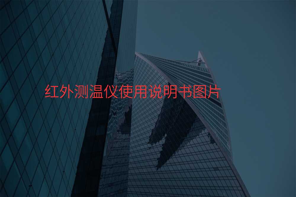 红外测温仪使用说明书图片