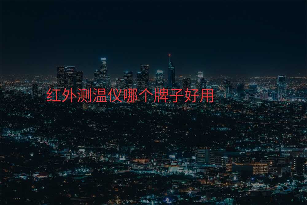 红外测温仪哪个牌子好用