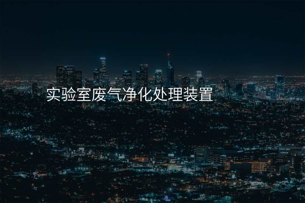 实验室废气净化处理装置