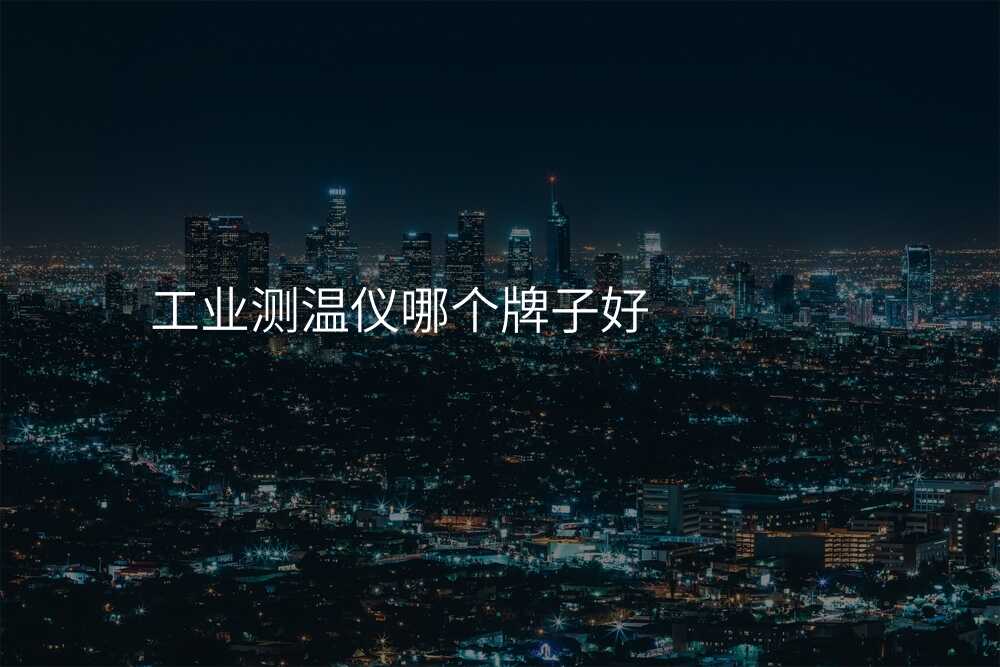 工业测温仪选购技巧:买到性价比最高的产品有哪些诀窍?