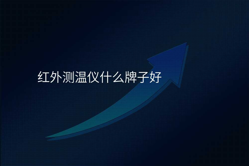 红外测温仪什么牌子好