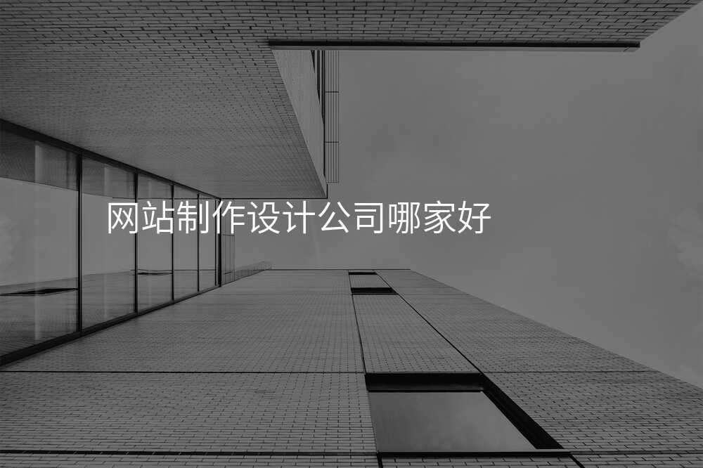 网站制作设计公司哪家好
