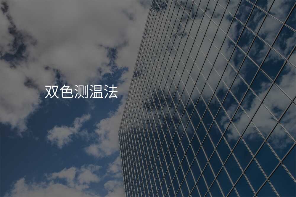 双色测温仪品牌推荐,选对了就是面子