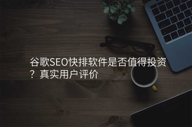 谷歌SEO快排软件是否值得投资?真实用户评价