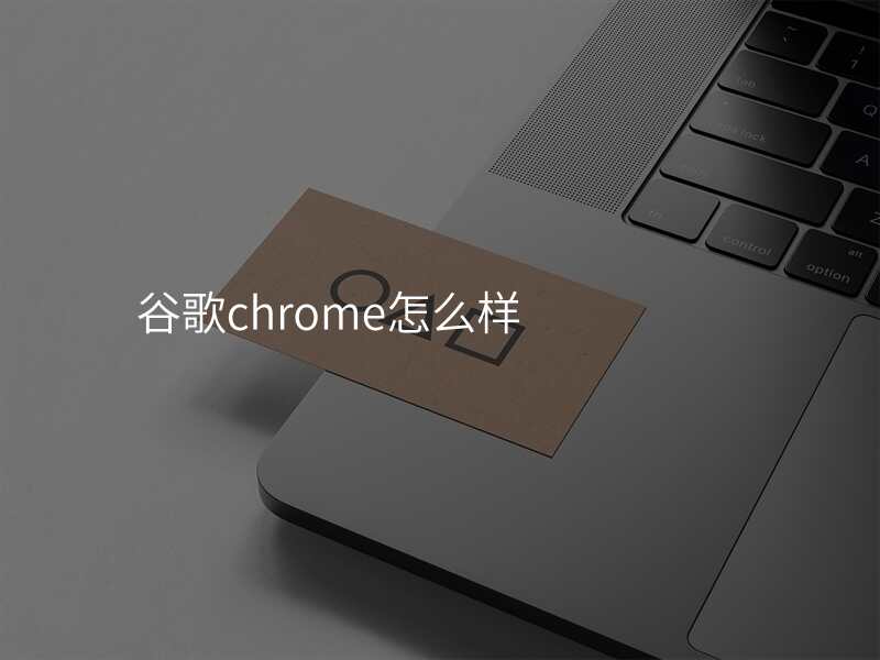 谷歌chrome怎么样