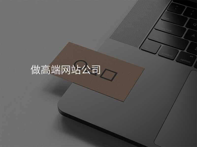 做高端网站公司