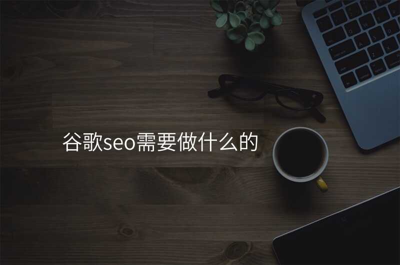 谷歌seo需要做什么的