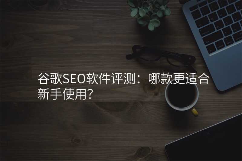 谷歌SEO软件评测:哪款更适合新手使用?