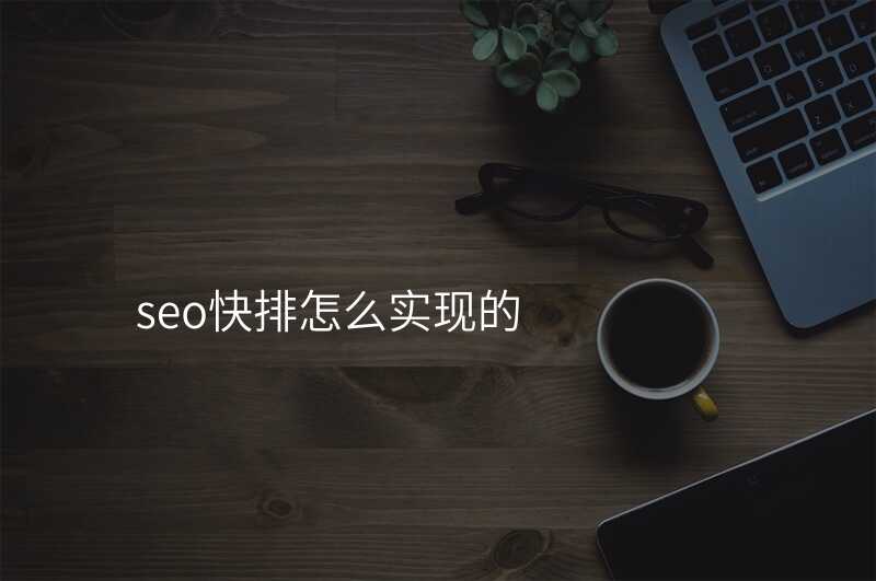 seo快排怎么实现的