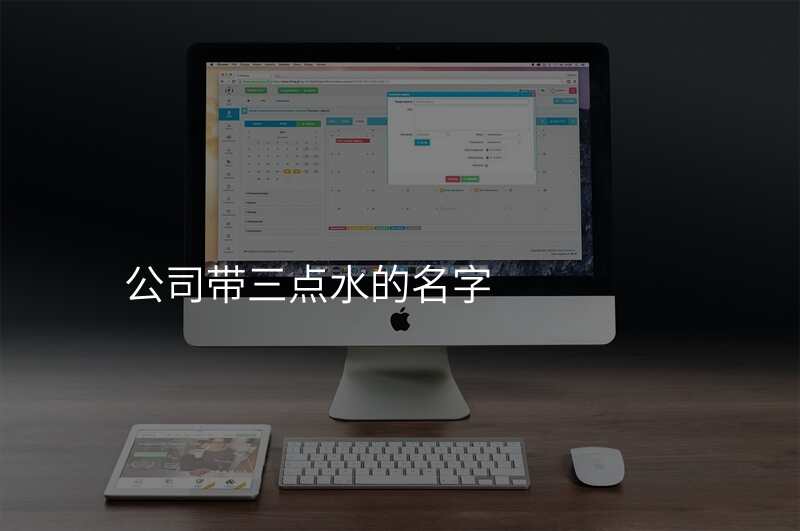 公司带三点水的名字