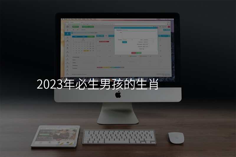 2023年必生男孩的生肖