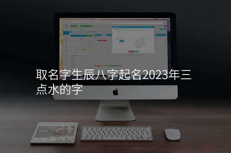取名字生辰八字起名2023年三点水的字