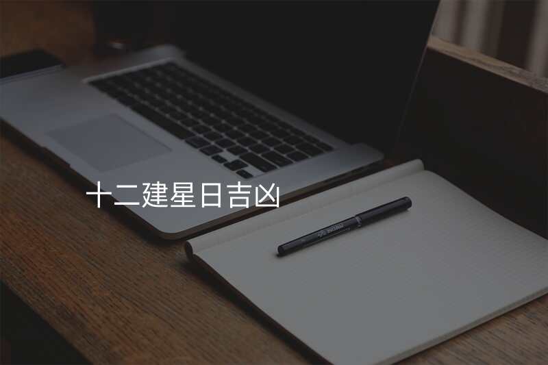 十二建星日吉凶