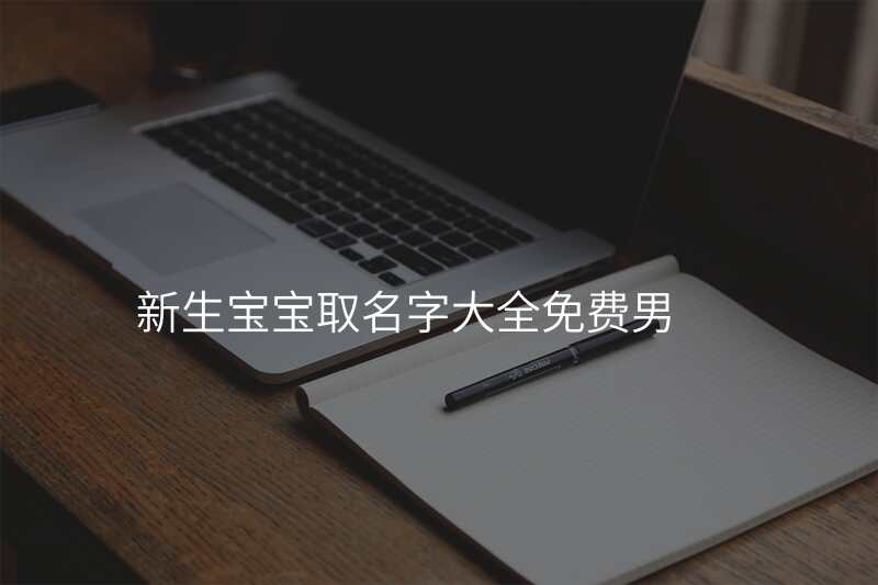 新生宝宝取名字大全免费男