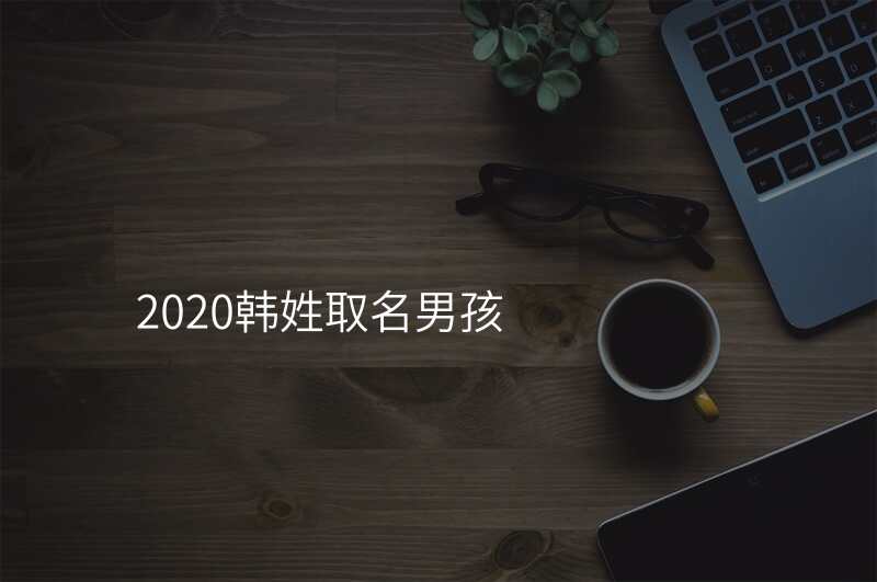 2020韩姓取名男孩