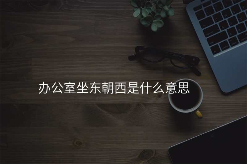 办公室坐东朝西是什么意思