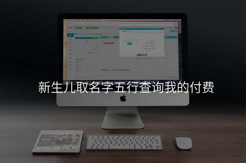 新生儿取名字五行查询我的付费