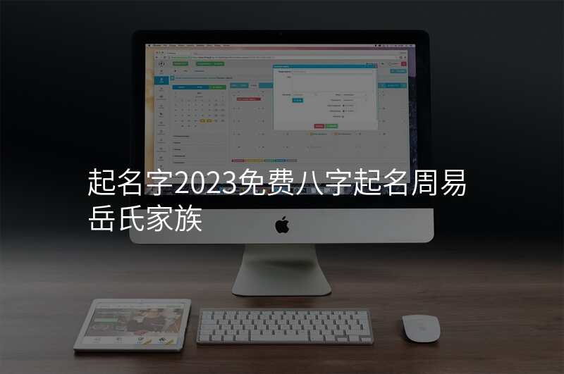 起名字2023免费八字起名周易岳氏家族