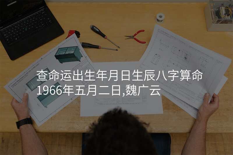 查命运出生年月日生辰八字算命1966年五月二日,魏广云