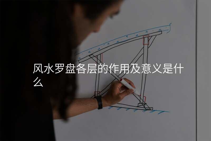 风水罗盘各层的作用及意义是什么