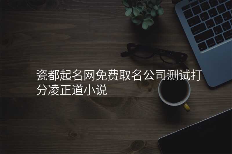 瓷都起名网免费取名公司测试打分凌正道小说