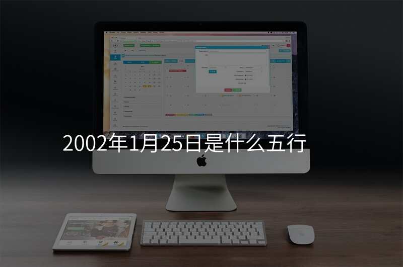 2002年1月25日是什么五行