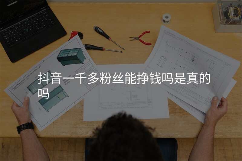 抖音一千多粉丝能挣钱吗是真的吗