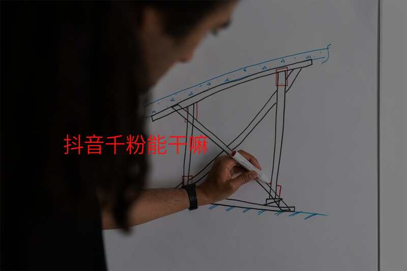 抖音千粉能干嘛