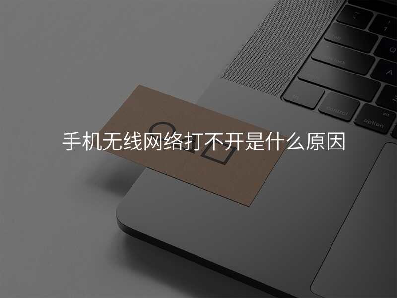 手机无线网络打不开是什么原因