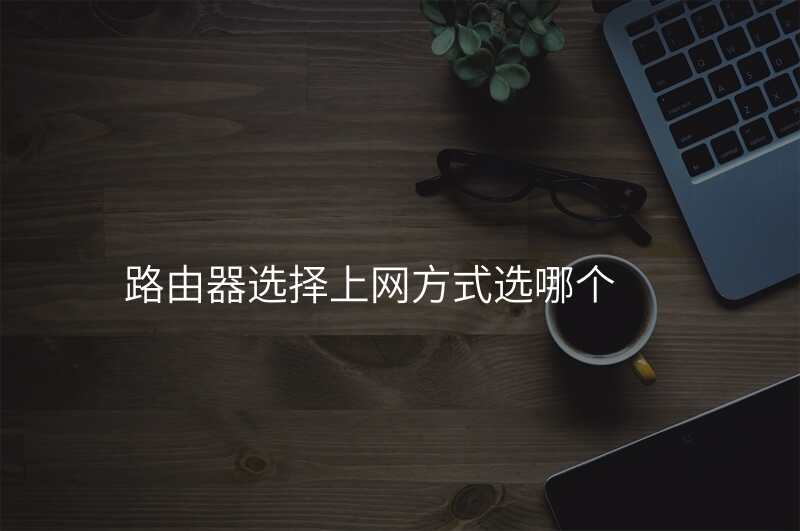 路由器选择上网方式选哪个