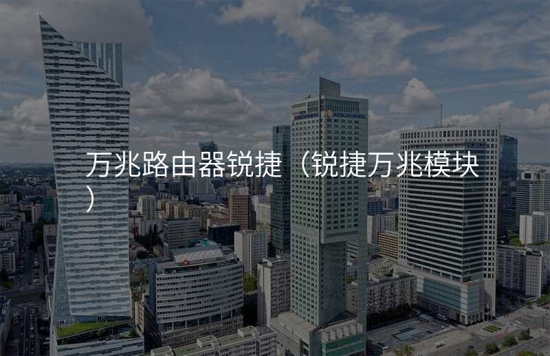 万兆路由器锐捷(锐捷万兆模块)