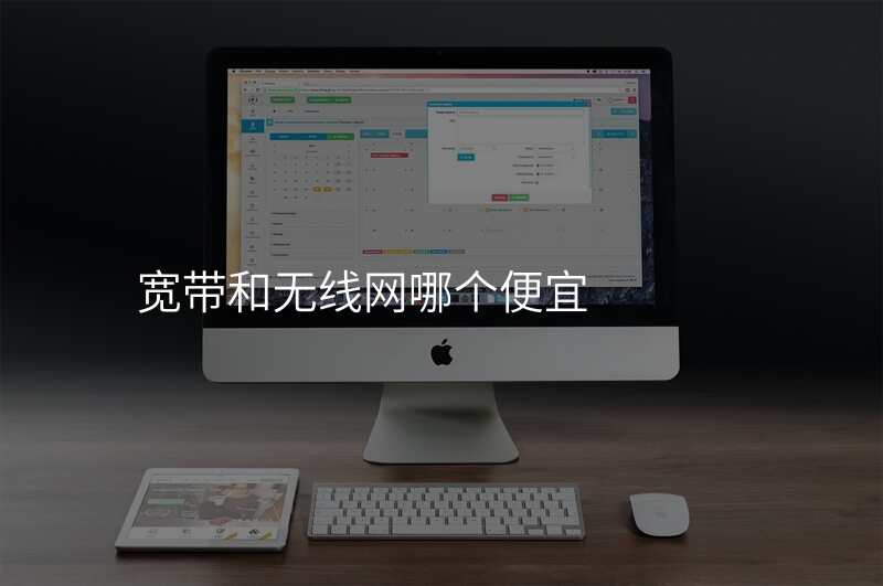 宽带和无线网哪个便宜