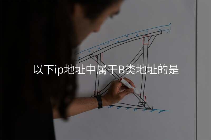 以下ip地址中属于B类地址的是