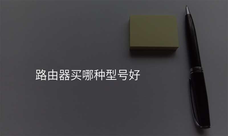 路由器买哪种型号好