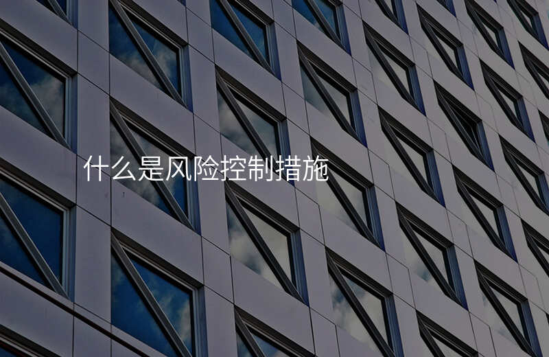 什么是风险控制措施