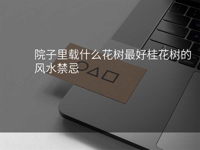 院子里载什么花树最好桂花树的风水禁忌