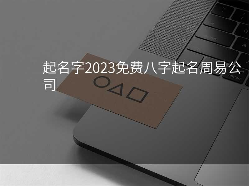 起名字2023免费八字起名周易公司