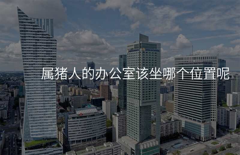 属猪人的办公室该坐哪个位置呢
