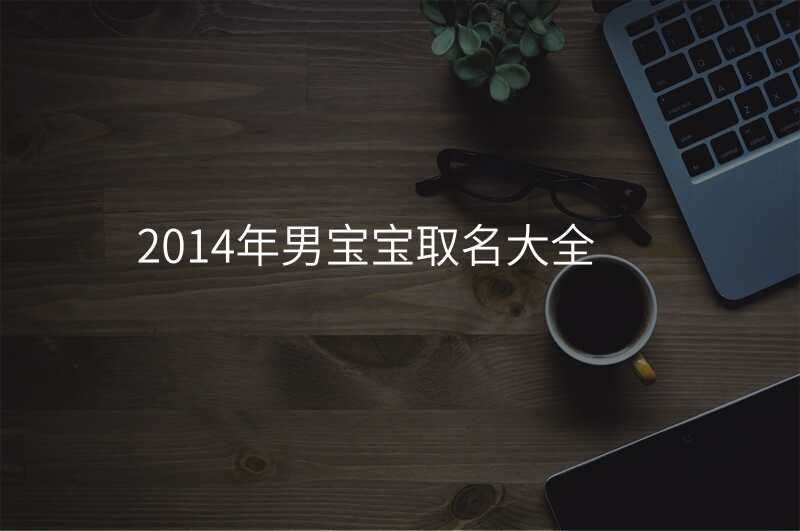2014年男宝宝取名大全