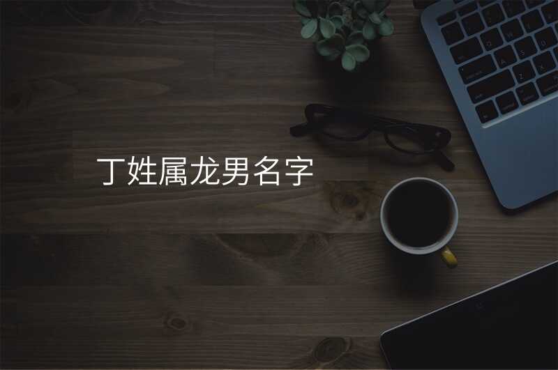 丁姓属龙男名字