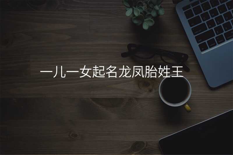 一儿一女起名龙凤胎姓王