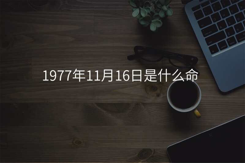 1977年11月16日是什么命