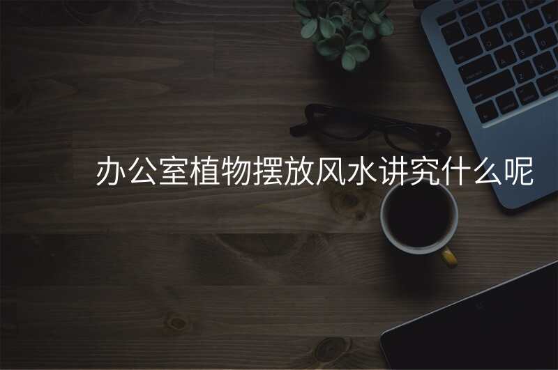 办公室植物摆放风水讲究什么呢