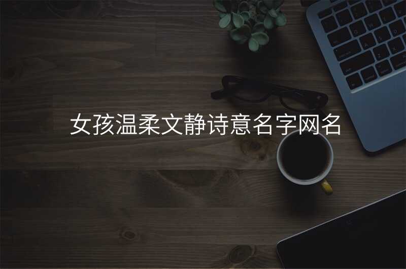 女孩温柔文静诗意名字网名