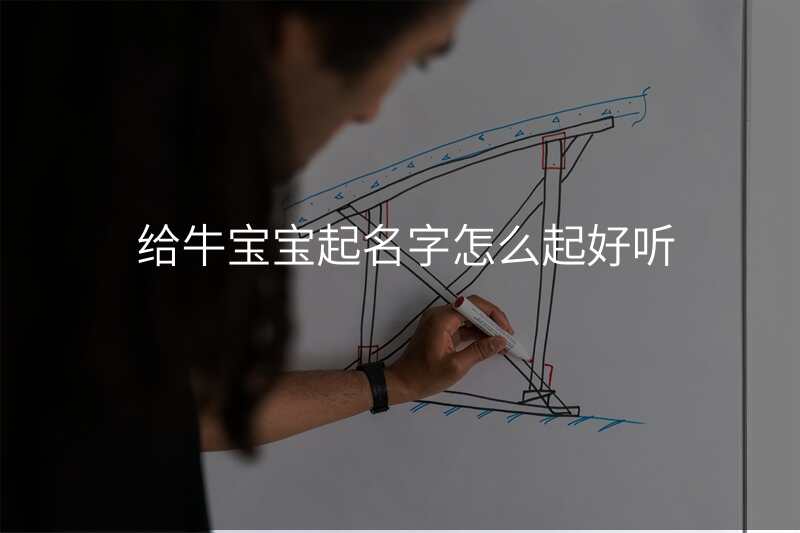 给牛宝宝起名字怎么起好听